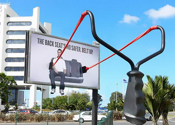 Belt Up - 3D Billboard Ads