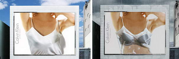 Calvin Klein Underwear - 3D Billboard Ads
