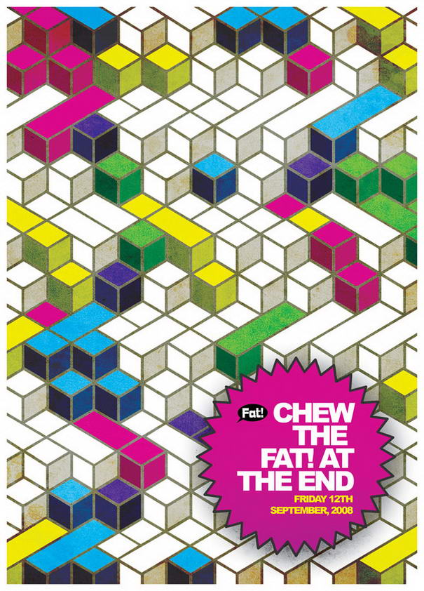 Chew The Fat September Flyer - Print Designs