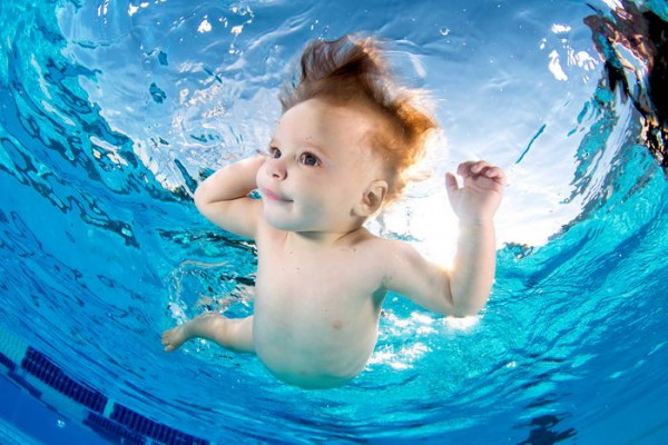 10 Most Adorable Photos of Underwater Babies by Seth Casteel