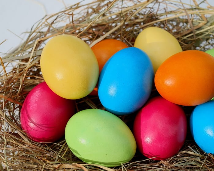 Easter eggs